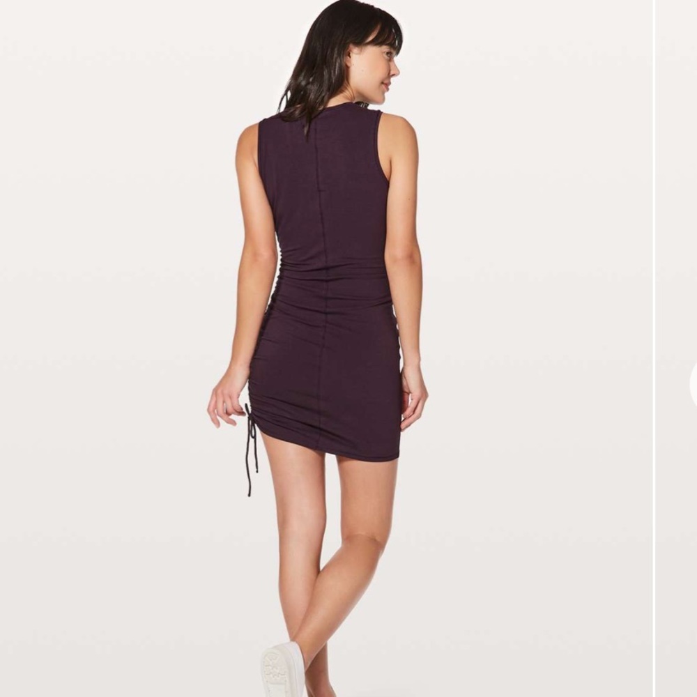 Lululemon Cinch It Dress 😍 Black Cherry 🍒